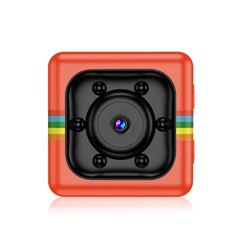 HD 1080P Mini Sport Camera – Night Vision, Motion Detection, TF Card Support, Compact Action Cam – Black