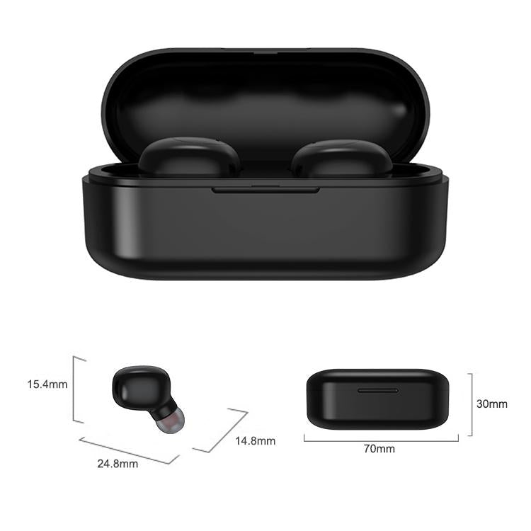Wireless Sports Bluetooth Earphones – Binaural Stereo In-Ear Headphones, Black