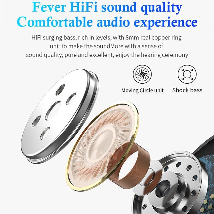 Wireless Sports Bluetooth Earphones – Binaural Stereo In-Ear Headphones, Black