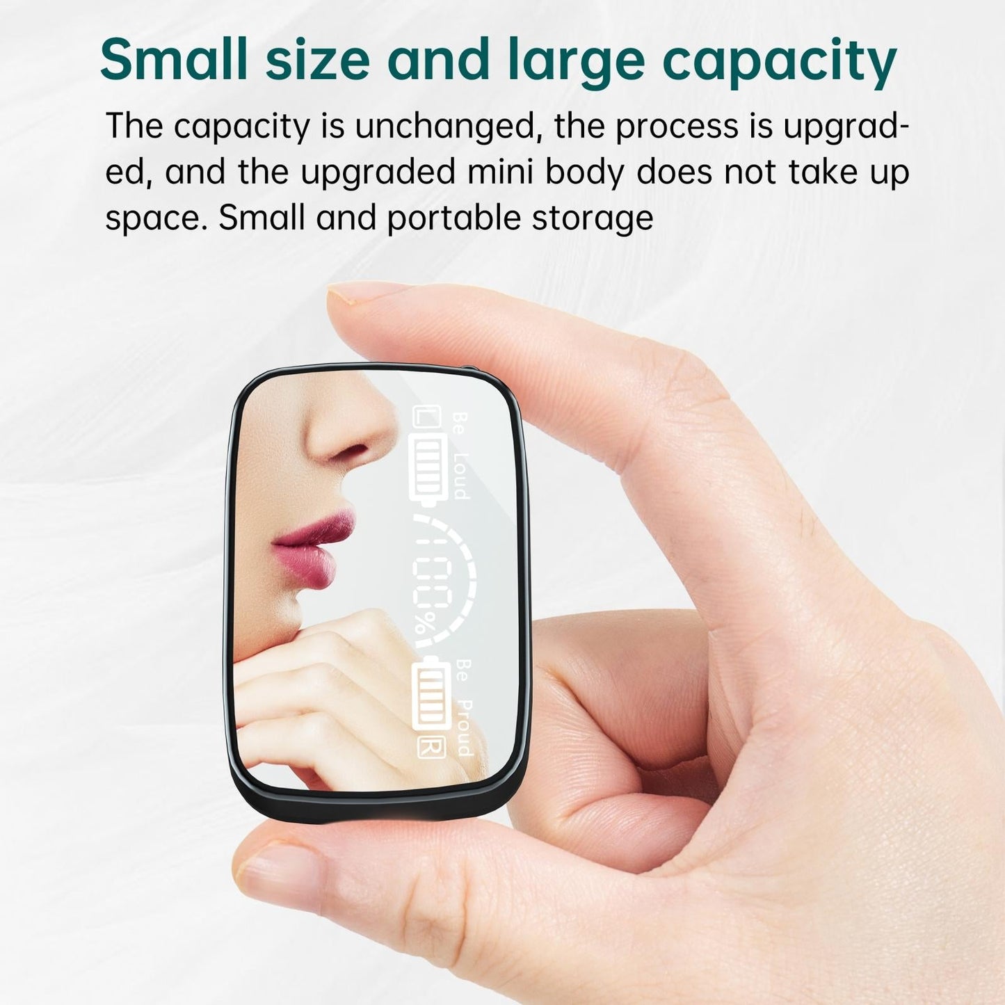 Wireless Bluetooth 5.0 Earphones with Digital Display & Built-in Flashlight – Long Battery Life, Noise Reduction, Smart Touch Control