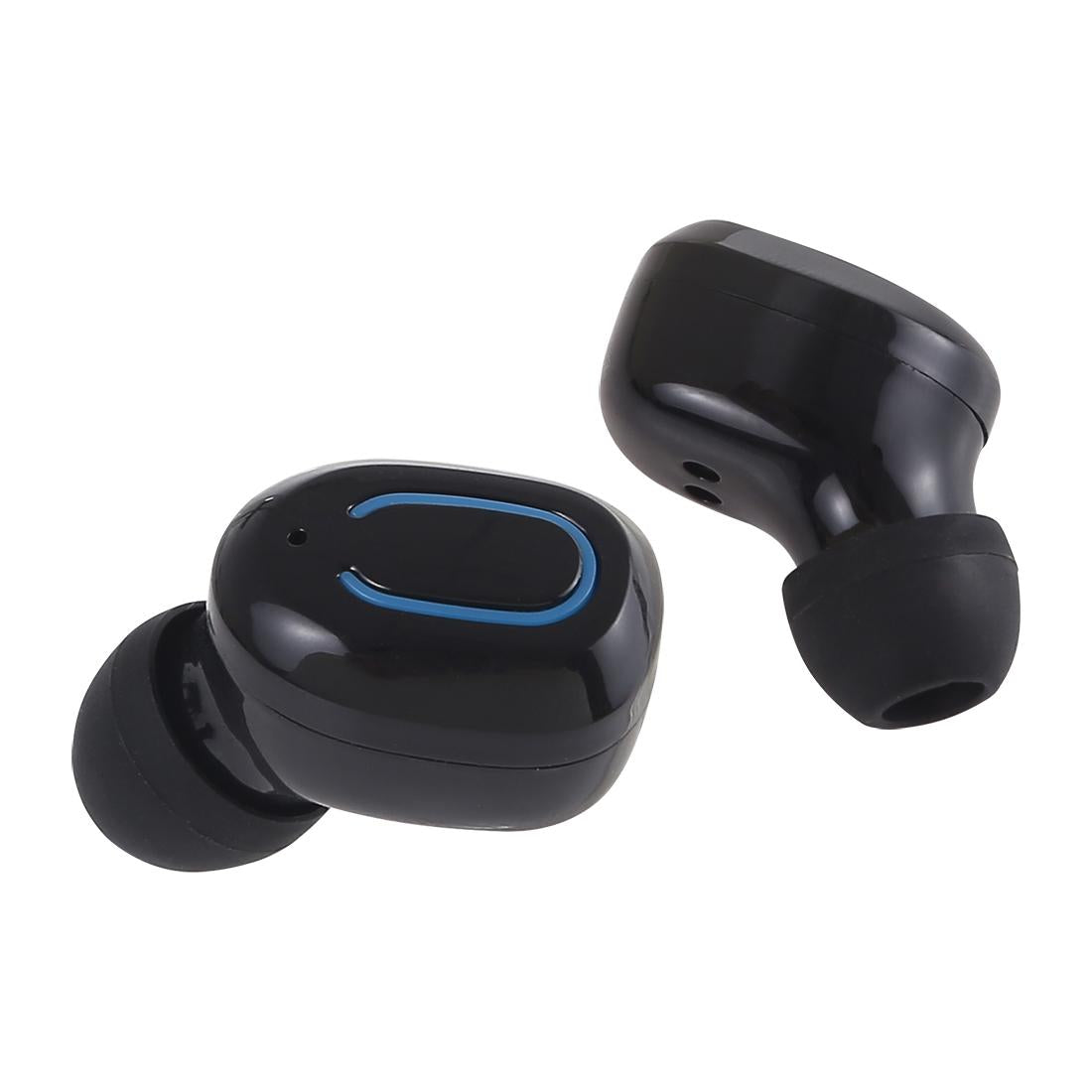 Wireless Stereo TWS Bluetooth Earphones with Charging Case – Dazzling Design – Black