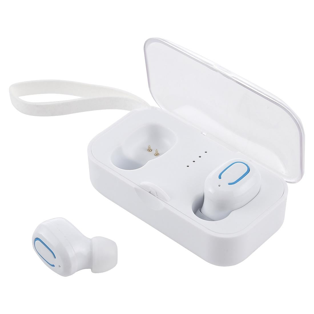 Wireless Stereo TWS Bluetooth Earphones with Charging Case – Dazzling Design – Black