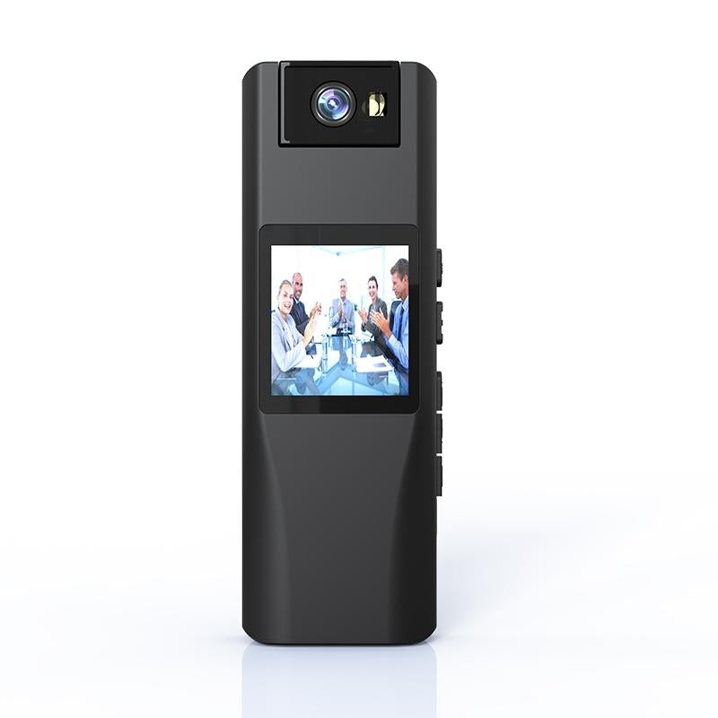 720P WiFi Conference Camera with 180° Rotation – Wide-Angle Video Webcam – Black