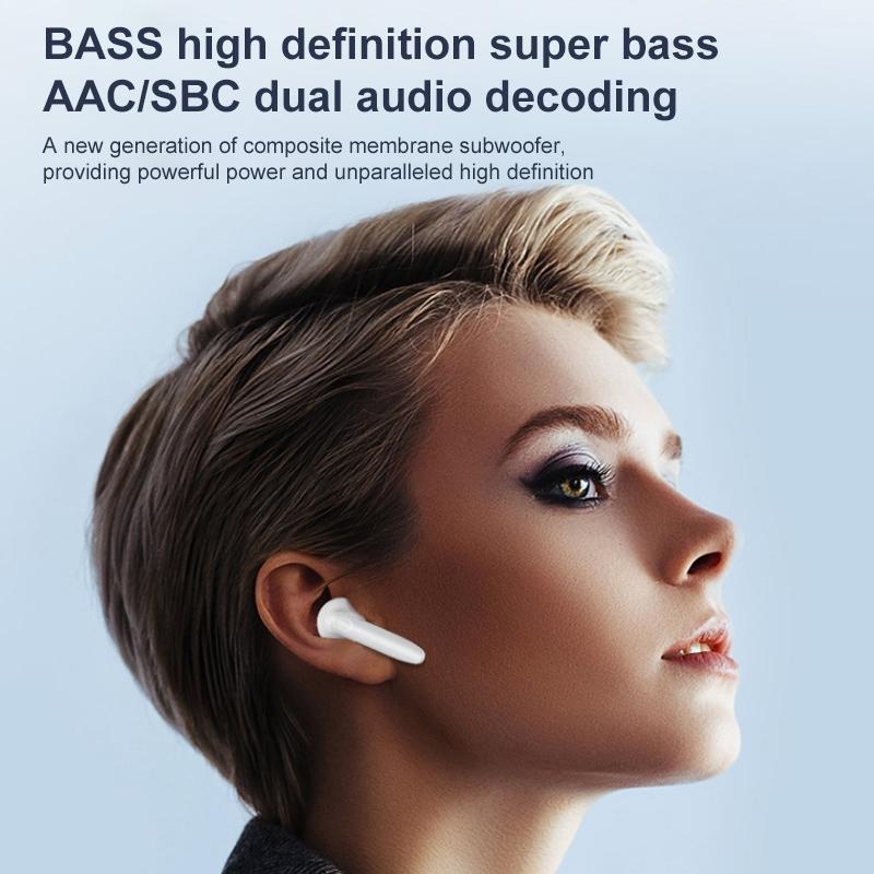 Transparent Jelly Bluetooth Earphones with Noise Reduction – Black, Wireless In-Ear TWS Earbuds for Music & Calls