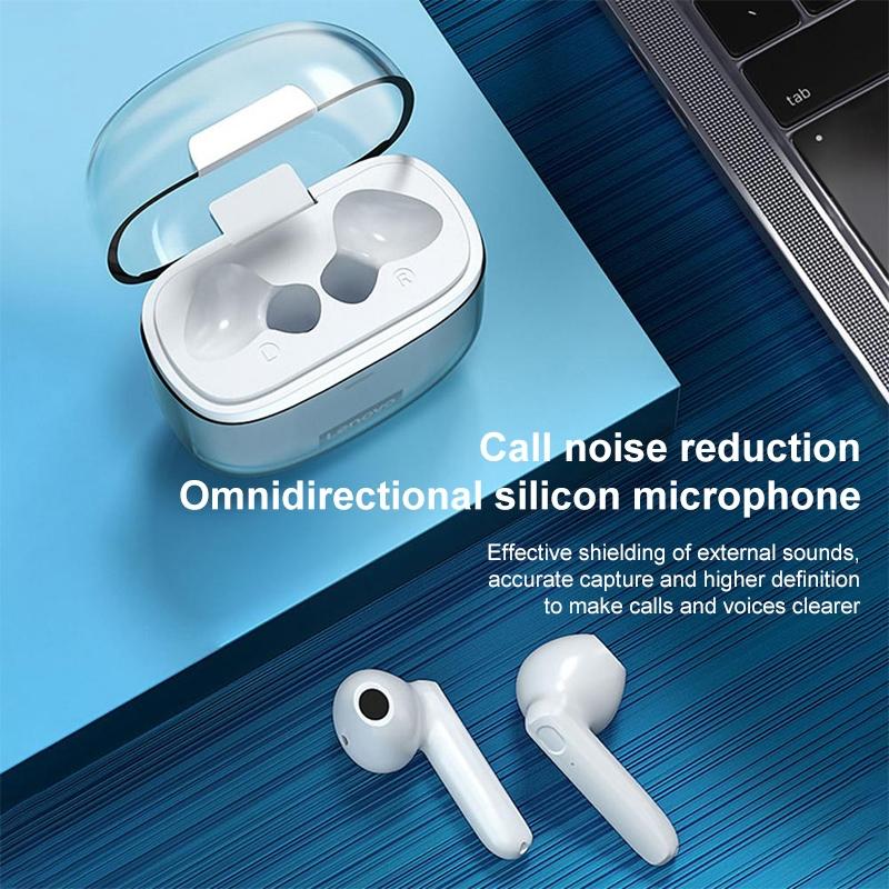Transparent Jelly Bluetooth Earphones with Noise Reduction – Black, Wireless In-Ear TWS Earbuds for Music & Calls
