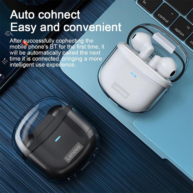 Transparent Jelly Bluetooth Earphones with Noise Reduction – Black, Wireless In-Ear TWS Earbuds for Music & Calls