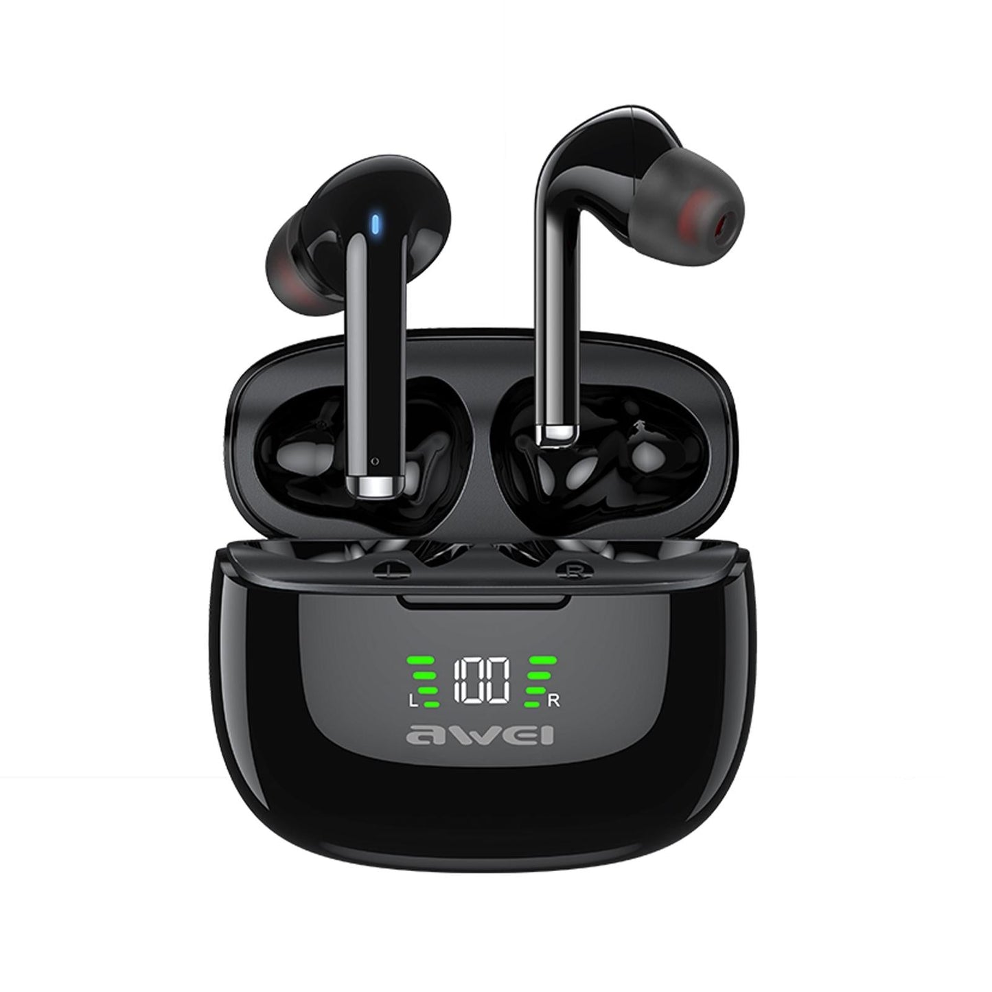 Wireless ANC Bluetooth Earphones – Active Noise Cancelling, Clear Sound, Long Battery Life – Black