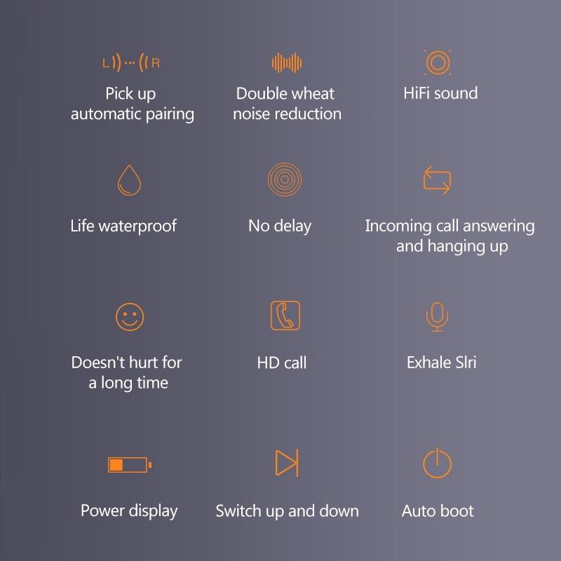 Wireless Bluetooth 5.0 Earbuds with Charging Case – In-Ear Stereo Sound, Touch Control – Universal Compatibility