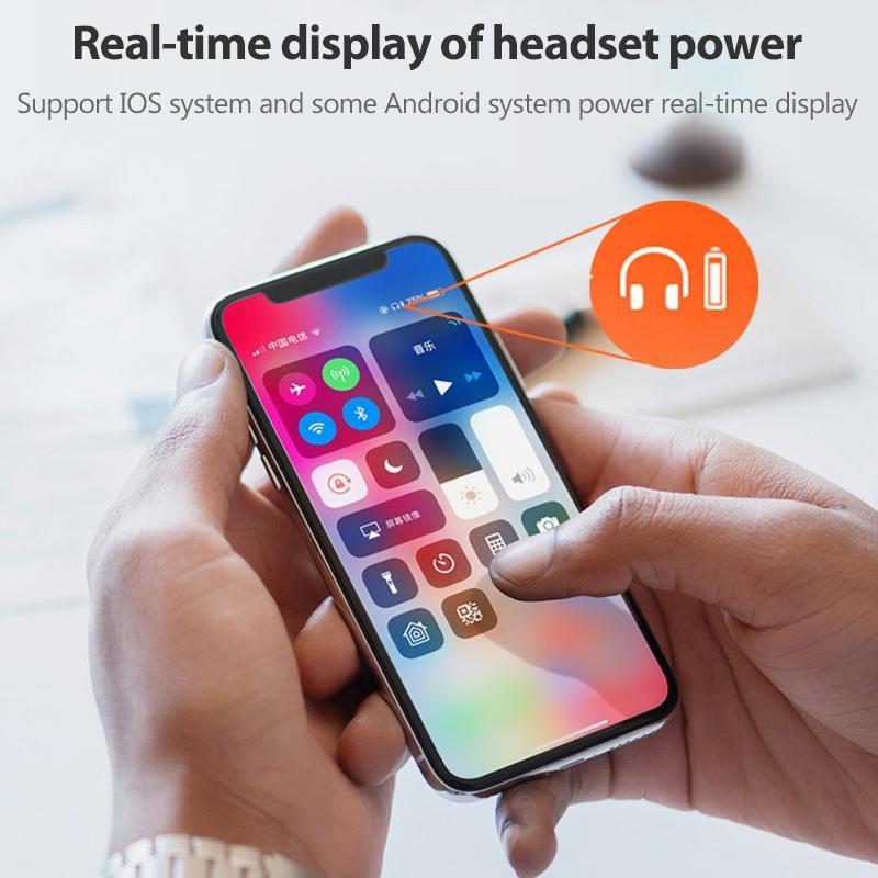 Wireless Bluetooth 5.0 Earbuds with Charging Case – In-Ear Stereo Sound, Touch Control – Universal Compatibility