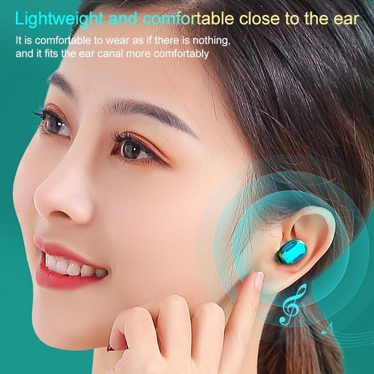Wireless Bluetooth 5.0 Earphones with Magnetic Charging Case – Hi-Fi Sound, Noise Reduction, Long Battery Life – Black