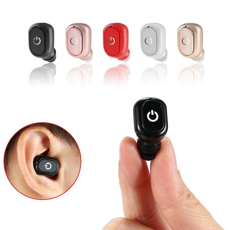 Wireless Bluetooth 5.0 Single In-Ear Earphone – Black