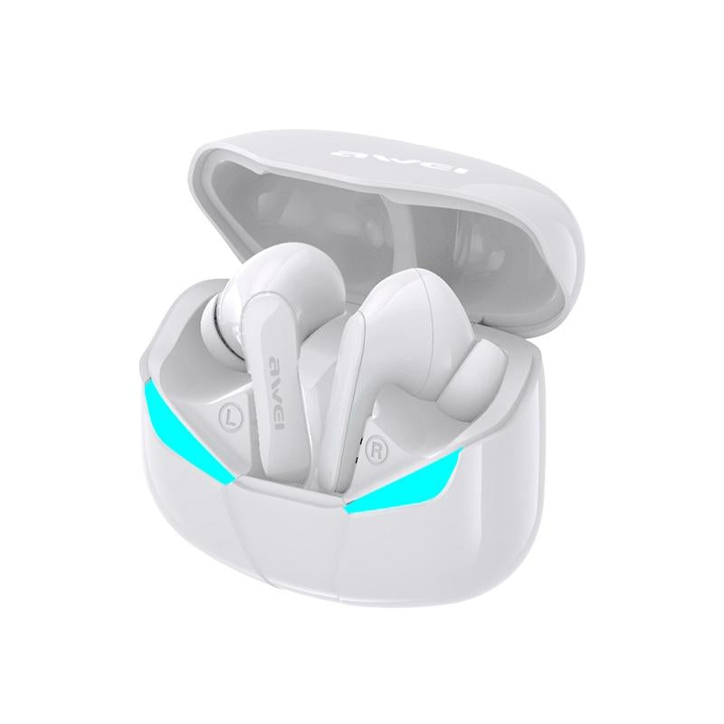 T35 Waterproof TWS Bluetooth 5.0 Headset with Charging Case – Black, In-Ear Wireless Earbuds with Mic for Music & Calls