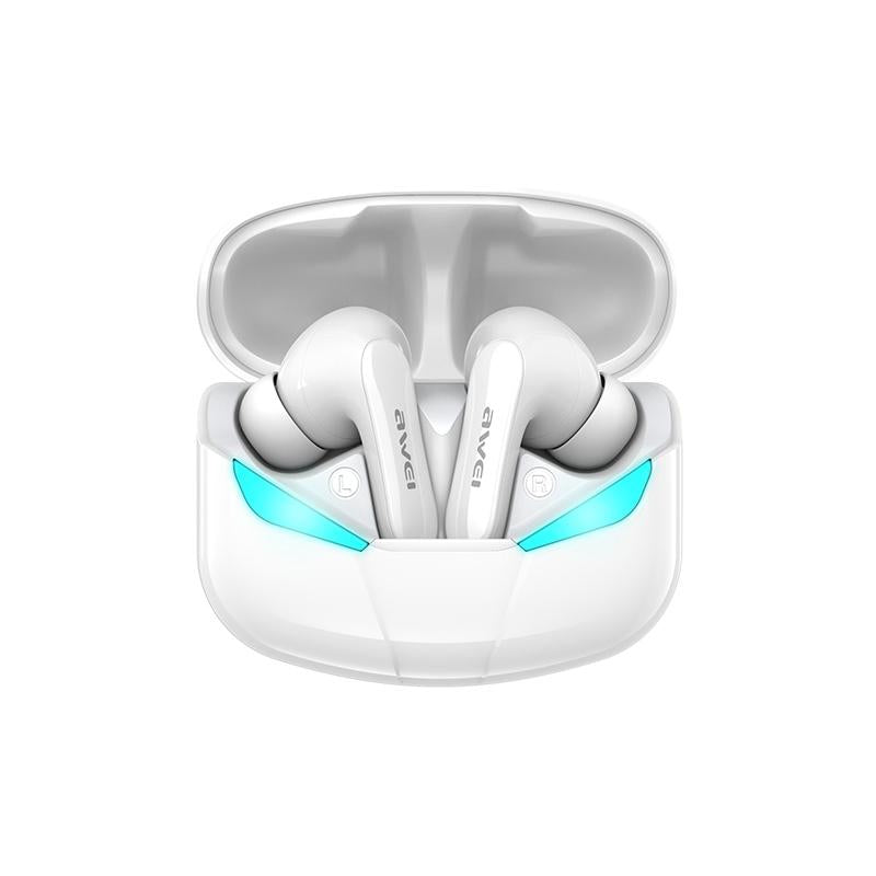 T35 Waterproof TWS Bluetooth 5.0 Headset with Charging Case – Black, In-Ear Wireless Earbuds with Mic for Music & Calls