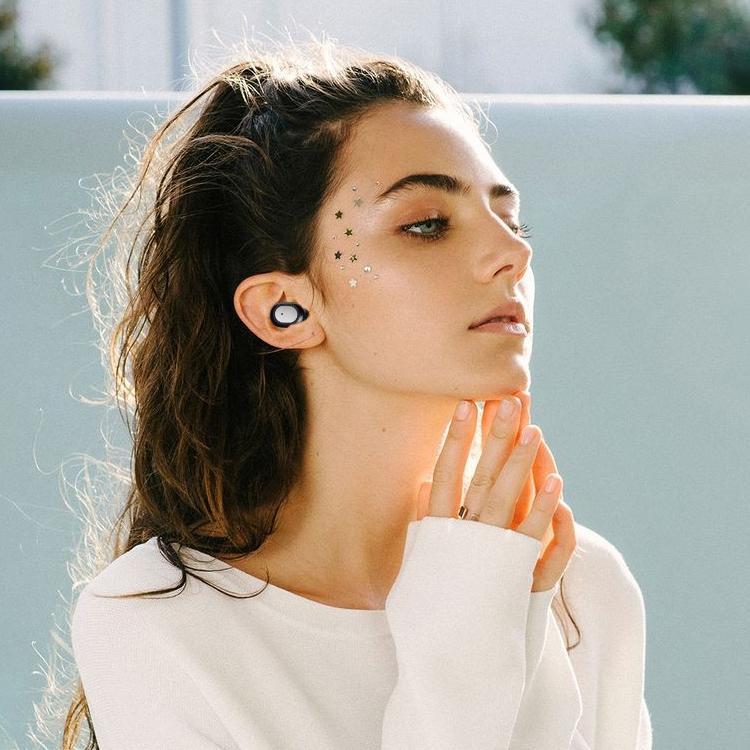 Wireless Bluetooth 5.0 Binaural Stereo Earphones – Automatic Pairing, Black, True Wireless