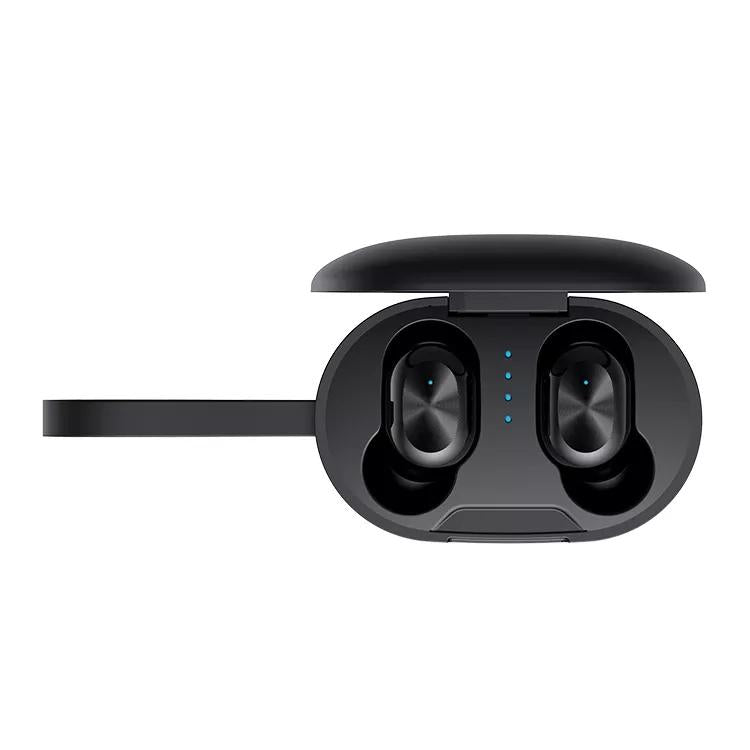 Waterproof Bluetooth 5.0 TWS Earphones – Touch Control, True Wireless In-Ear Headphones, Black
