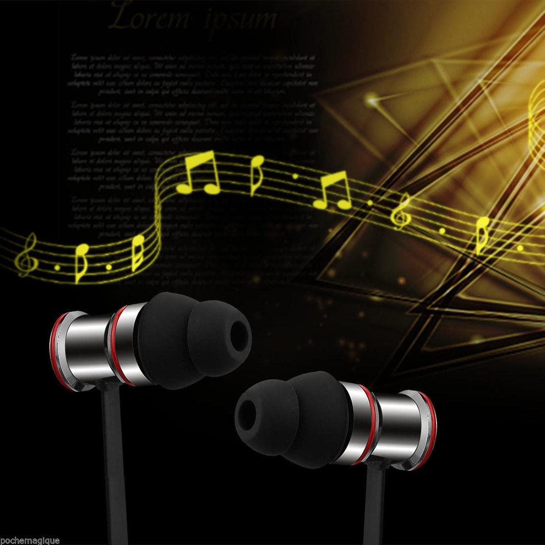 Waterproof Magnetic Sports Earbuds with Mic – Wireless Bluetooth 4.1 – Model IP7G9654B