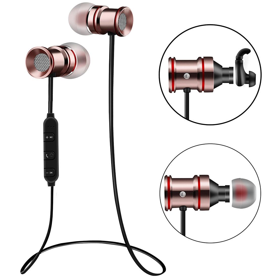 Waterproof Magnetic Sports Earbuds with Mic – Wireless Bluetooth 4.1 – Model IP7G9654B