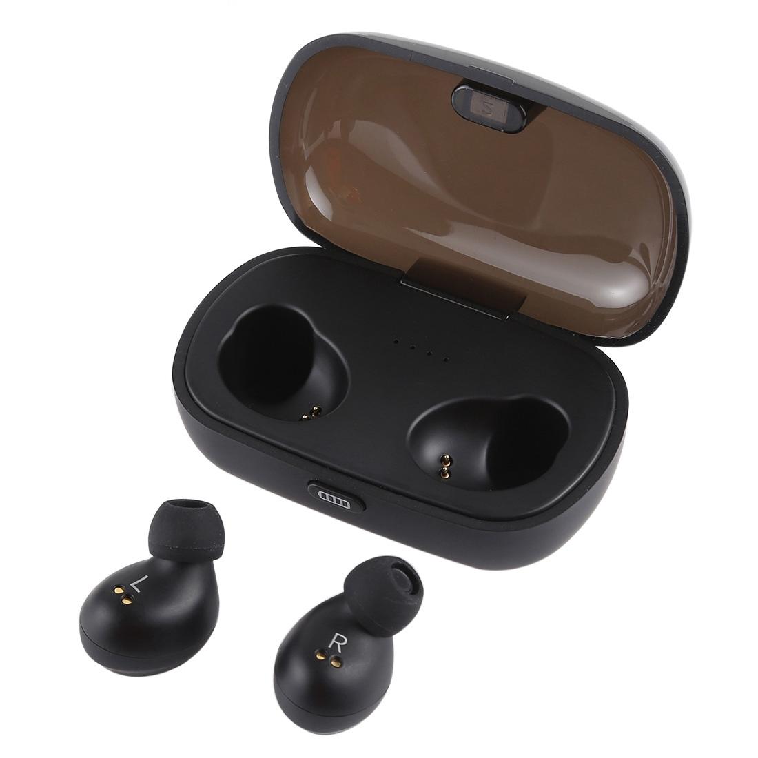 X8 TWS Portable Bluetooth 5.0 Earphones with Charging Case – Wireless In-Ear Sports Headphones – Black
