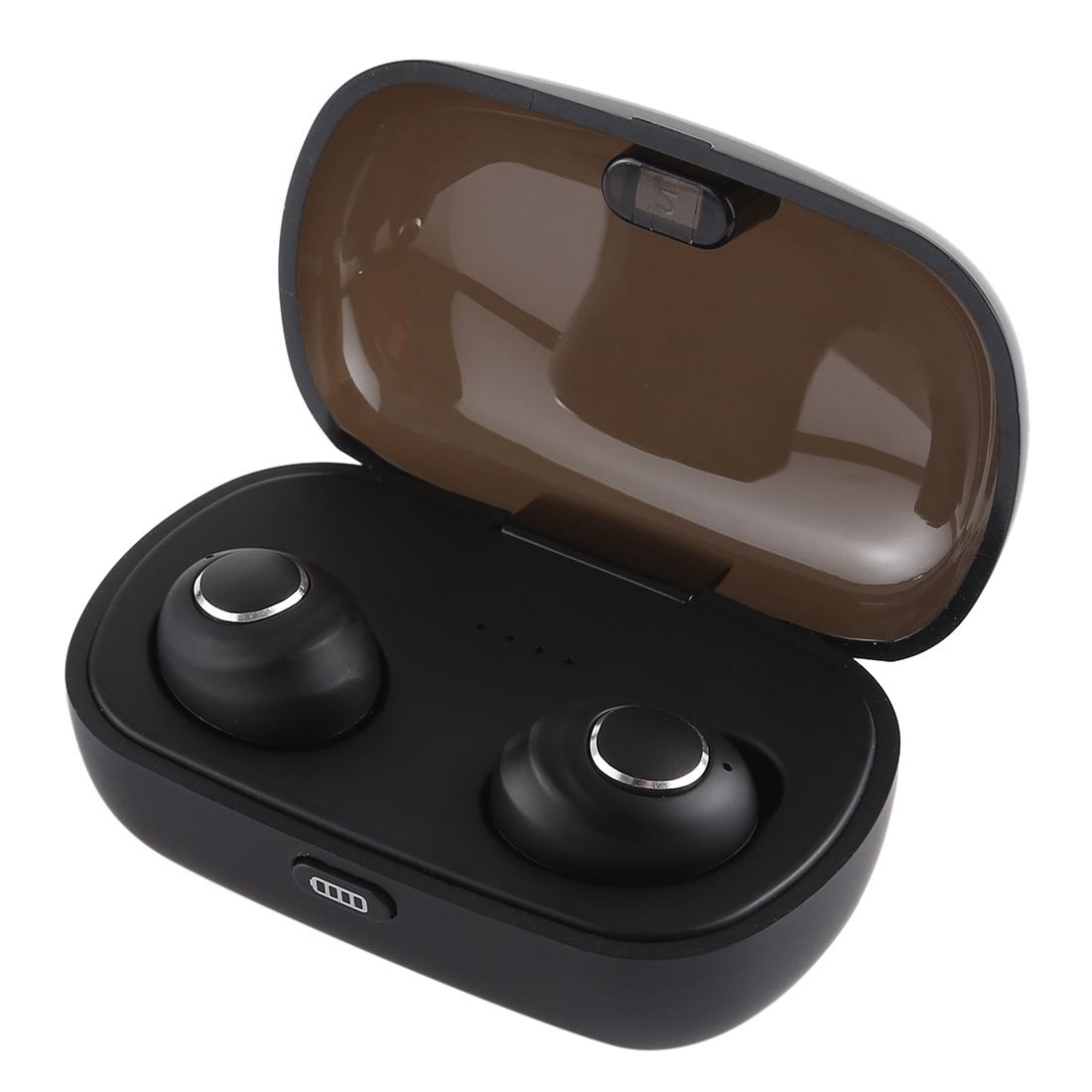 X8 TWS Portable Bluetooth 5.0 Earphones with Charging Case – Wireless In-Ear Sports Headphones – Black
