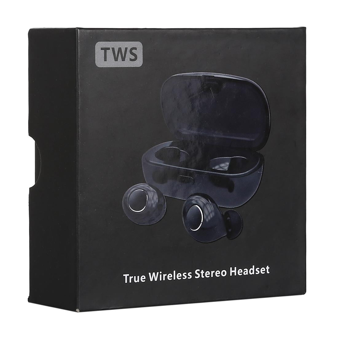 X8 TWS Portable Bluetooth 5.0 Earphones with Charging Case – Wireless In-Ear Sports Headphones – Black