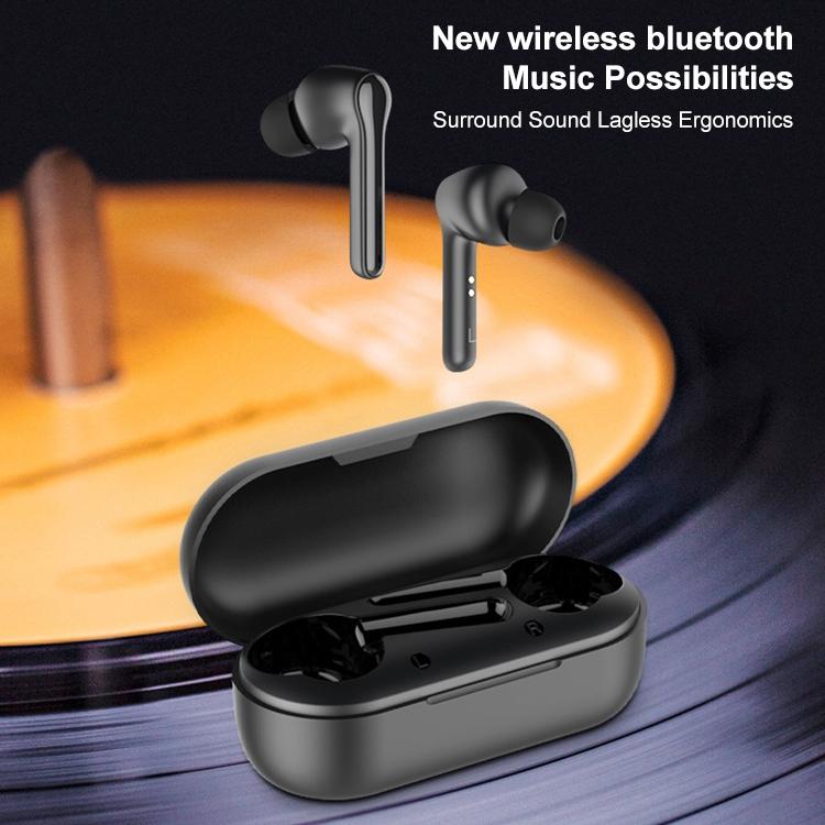 Ete-52 TWS Low Latency Bluetooth 5.0 Gaming Earphones – In-Ear Wireless Headset (Black)