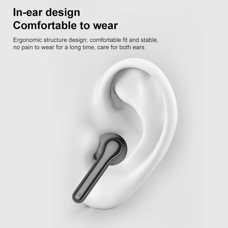 Ete-52 TWS Low Latency Bluetooth 5.0 Gaming Earphones – In-Ear Wireless Headset (Black)