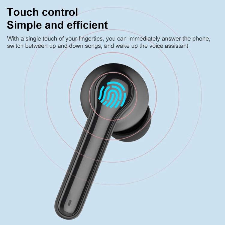 Ete-52 TWS Low Latency Bluetooth 5.0 Gaming Earphones – In-Ear Wireless Headset (Black)