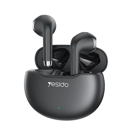Wireless Bluetooth 5.0 TWS Earbuds with Charging Case – Black