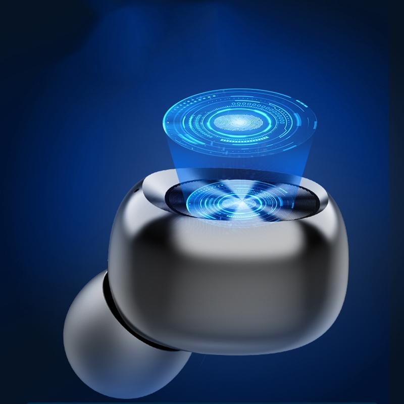 Wireless Noise-Cancelling Bluetooth Earbuds with Charging Case – Hi-Fi Sound, Long Battery Life, Touch Control