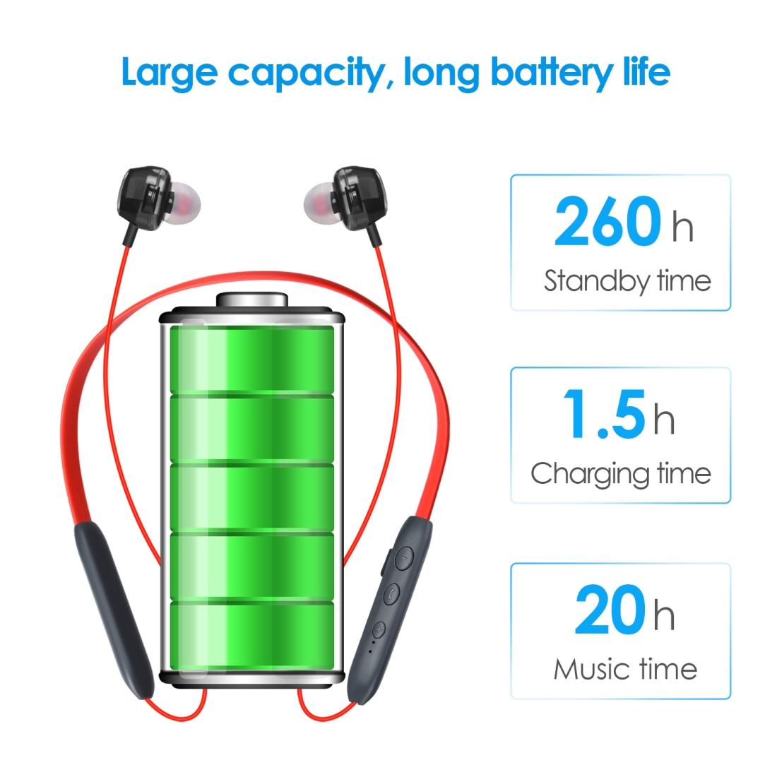 Wireless Bluetooth 5.0 Earphones with High-Fidelity Mic – TWS In-Ear Stereo Headset (Black)