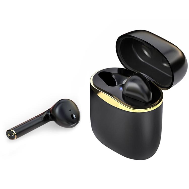 J1 Pro Wireless Bluetooth 5.0 Earphones – In-Ear Stereo Headset with Mic (Black)