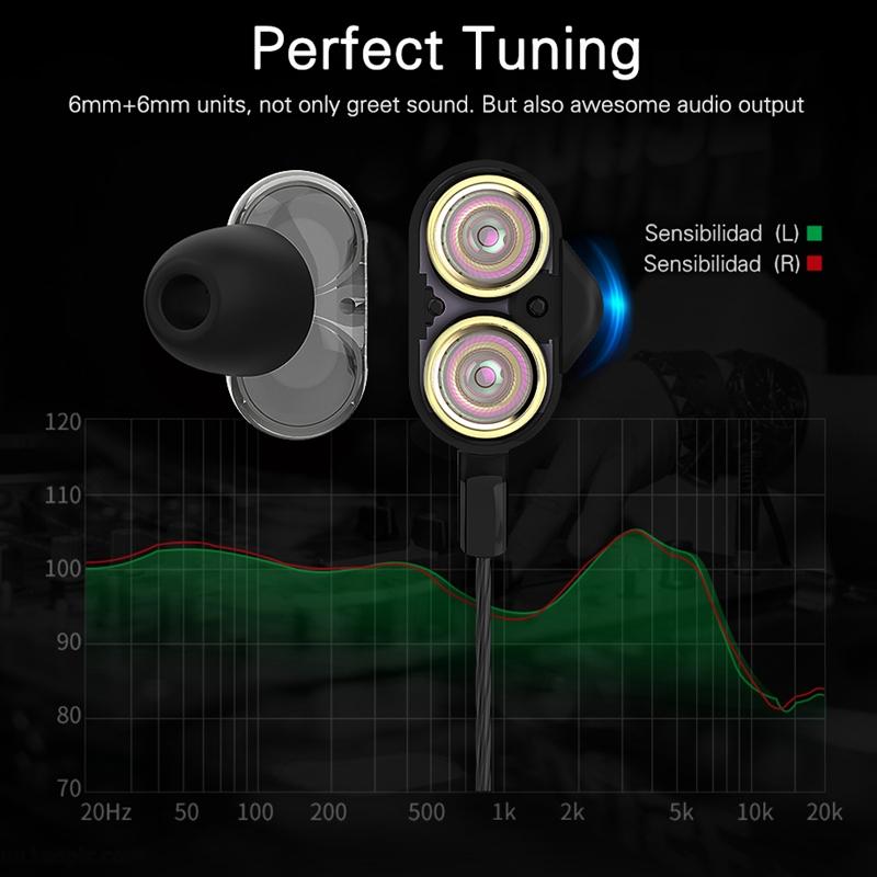 Black Double Moving Coil Wheat Headset – High Fidelity Sound, Comfortable Fit, Durable Design