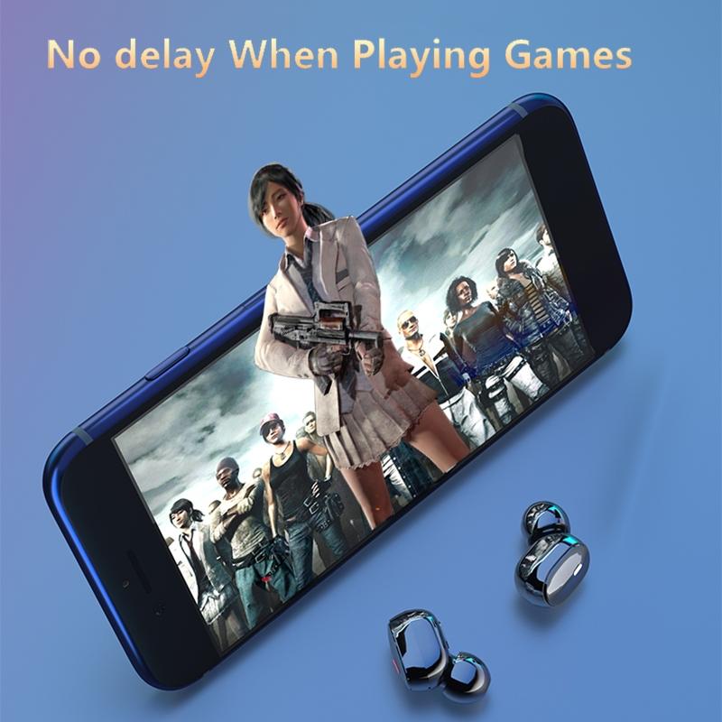 Wireless Noise-Cancelling Earbuds with LED Display & Magnetic Charging Case – Bluetooth 5.3, Hi-Fi Sound