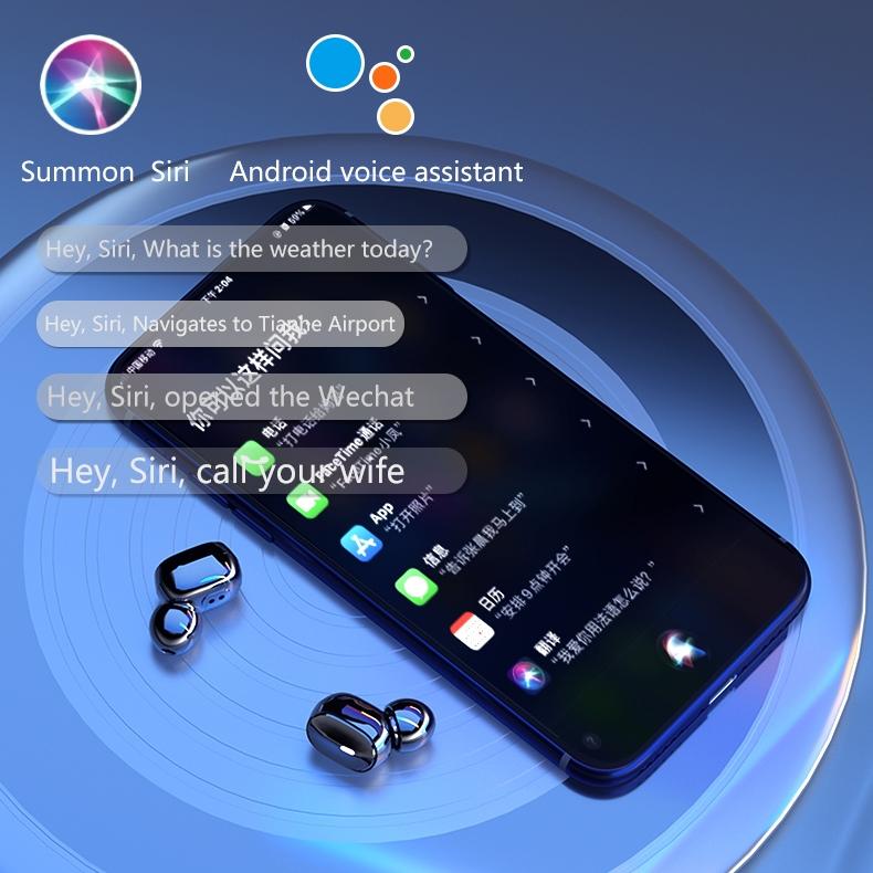 Wireless Noise-Cancelling Earbuds with LED Display & Magnetic Charging Case – Bluetooth 5.3, Hi-Fi Sound
