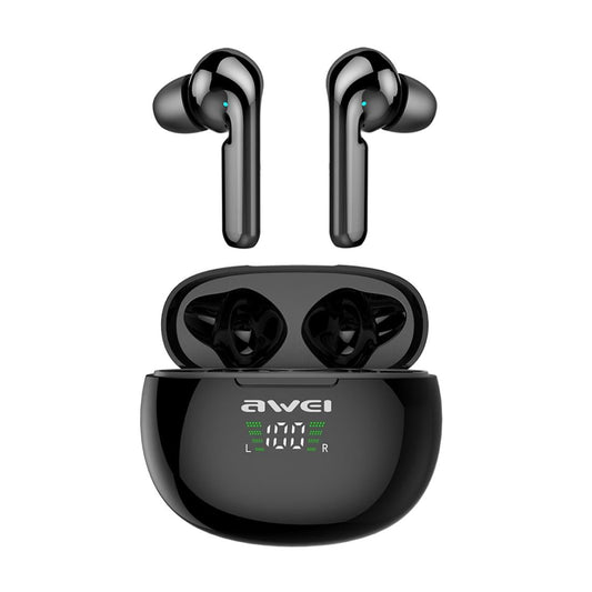 T15P Wireless Sports Headset with LED Display – Bluetooth 5.0, Charging Case, Sweatproof, Clear Sound, Long Battery Life