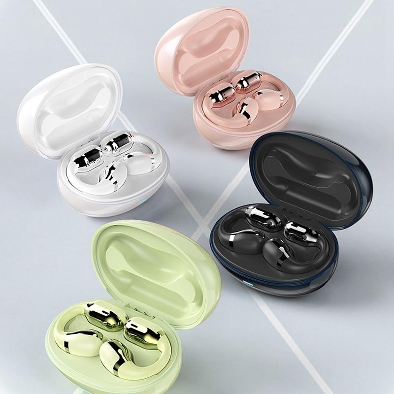 Symphony GS09S TWS Bluetooth Earphones – ZGA Air Conduction Open-Ear Wireless Headset (Green)