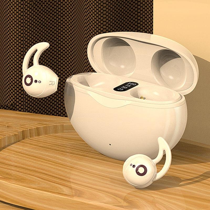 S800 Mini Wireless Sports Earphones for Sleep – Bluetooth In-Ear Headphones, Skin Colour