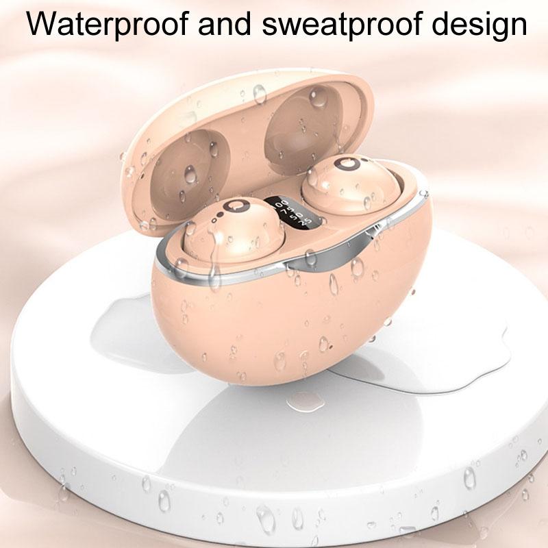 S800 Mini Wireless Sports Earphones for Sleep – Bluetooth In-Ear Headphones, Skin Colour