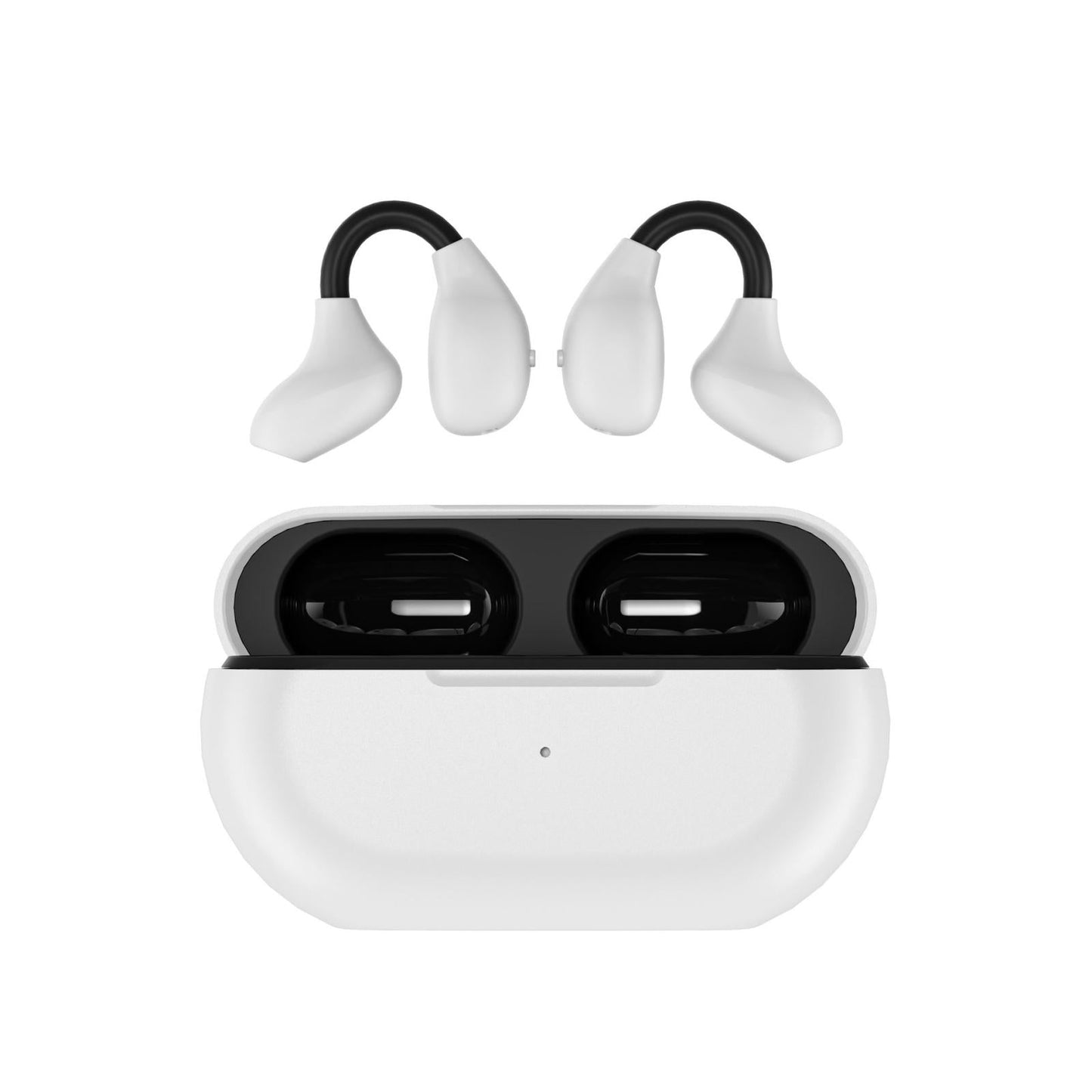 Wireless Bluetooth Earphones – MY14Pro AMX Sports In-Ear Headphones, Black & White