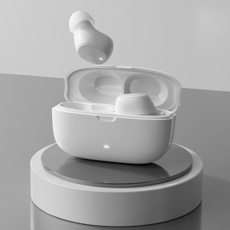 Wireless Earphones with AI Noise-Cancelling Mic – Bluetooth 5.3 In-Ear Headphones, Skin Colour