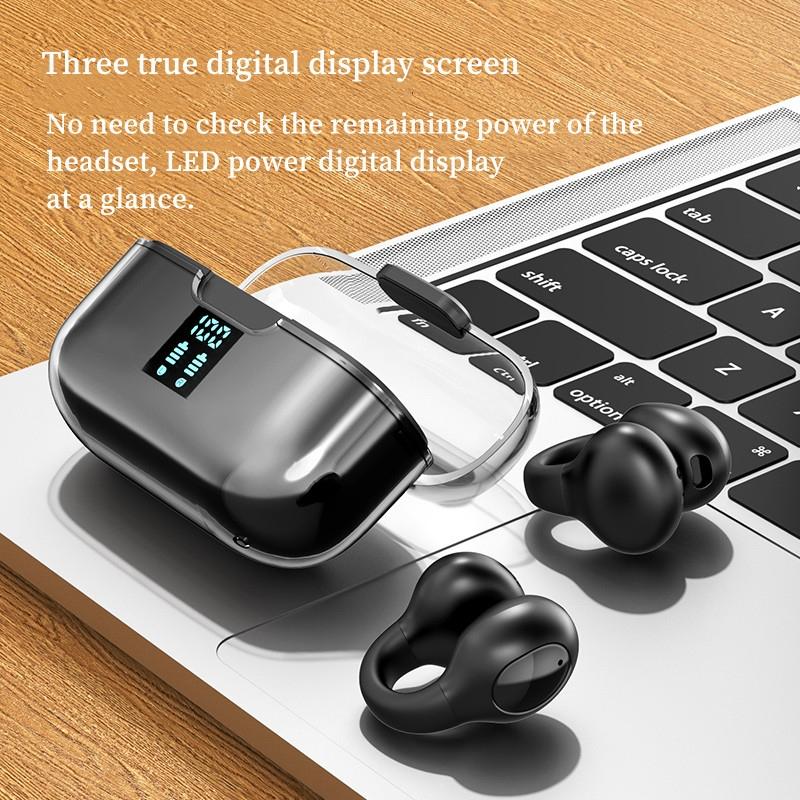 Wireless Bone Conduction Earbuds with Noise Reduction – Pink Bluetooth Headphones for Sport & Daily Use