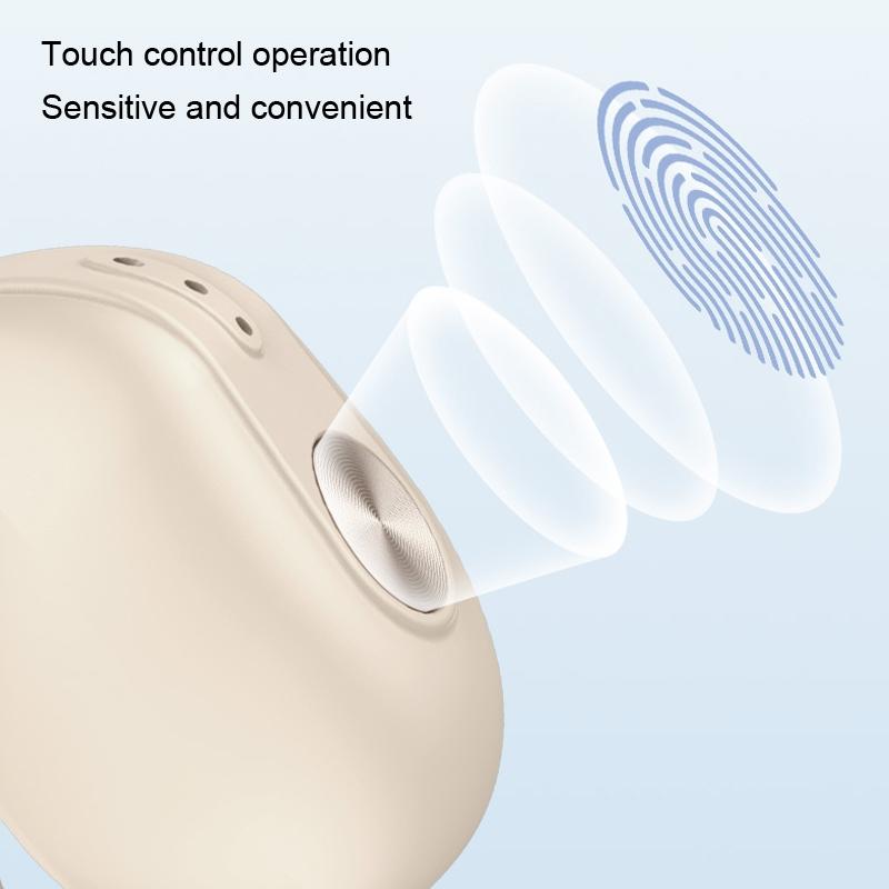 Mini Bone Conduction Bluetooth Earphone for Running & Sports – Wireless, Sweatproof, White