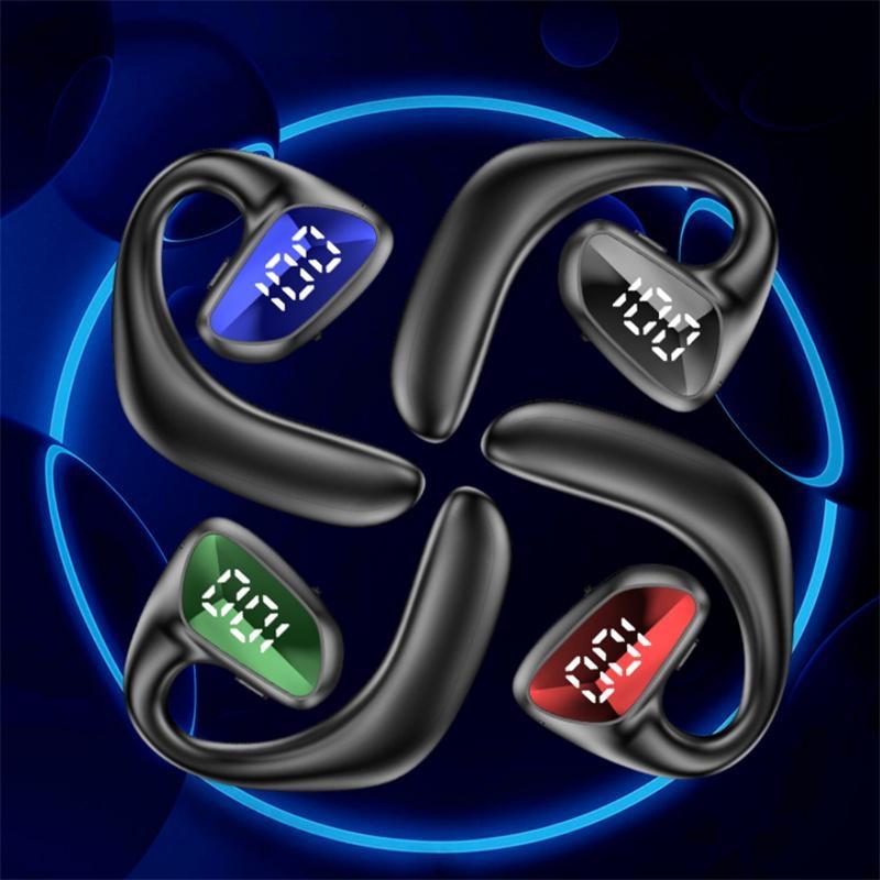 Air Conduction Bluetooth Earphone – Business Style Wireless Headset – Blue