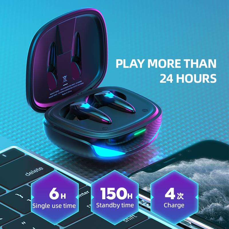 G10 TWS 5.2 True Stereo Touch Bluetooth Earphones – Wireless, Black