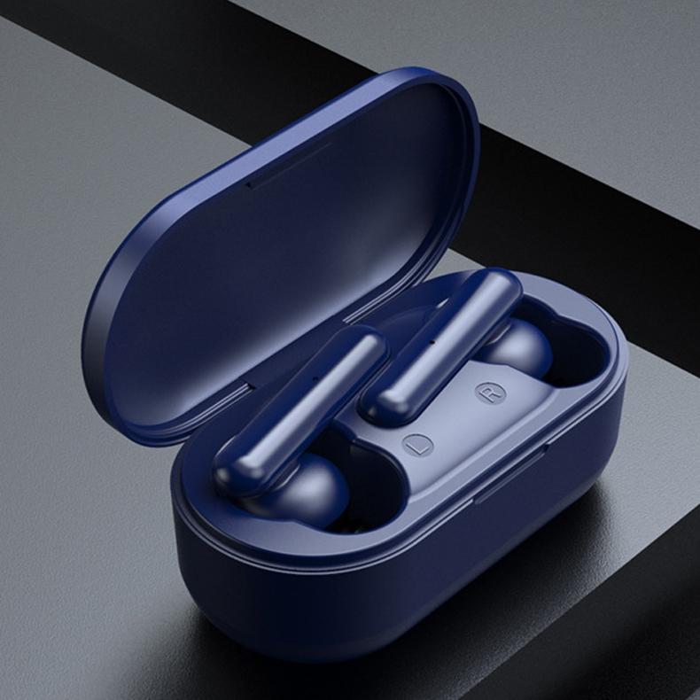 Mini TWS Bluetooth Wireless Earbuds – Green | Touch Control, Built-in Mic & Charging Case
