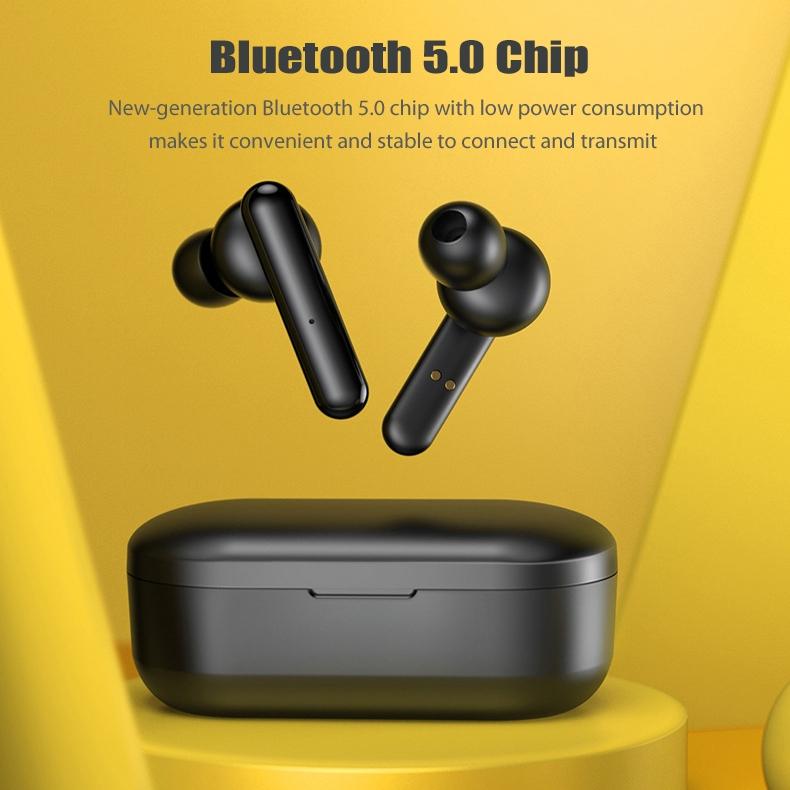 Mini TWS Bluetooth Wireless Earbuds – Green | Touch Control, Built-in Mic & Charging Case