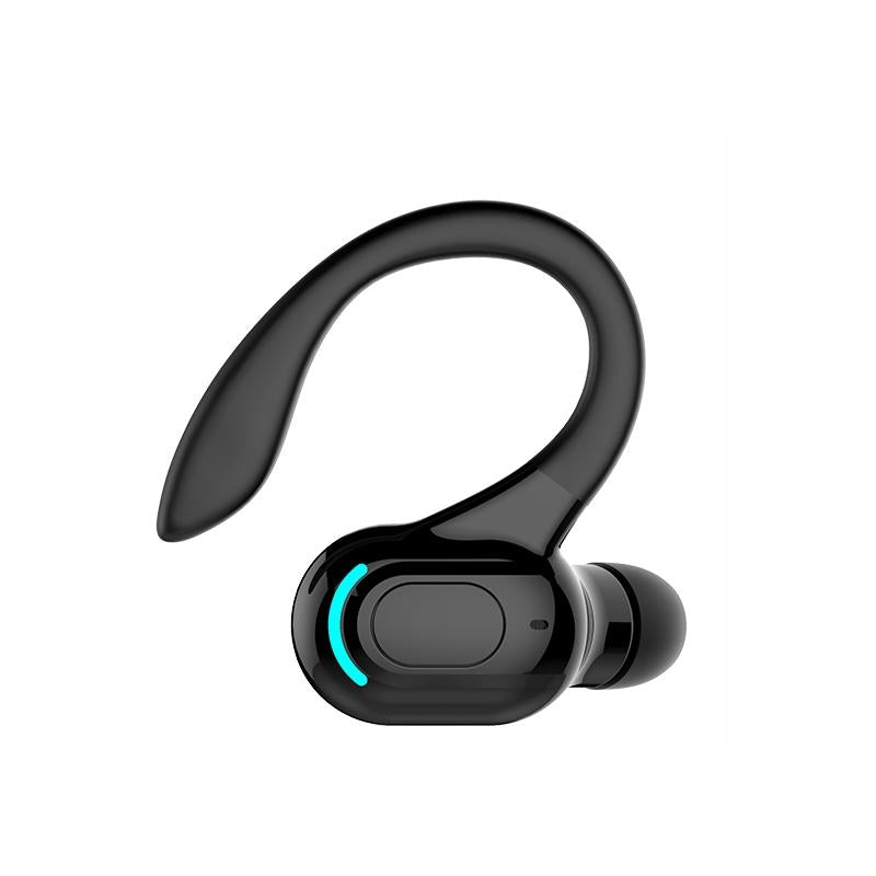 Wireless Sports Earphones – F8 Bluetooth 5.1 Ear-Hook Stereo Headphones – Black & Red