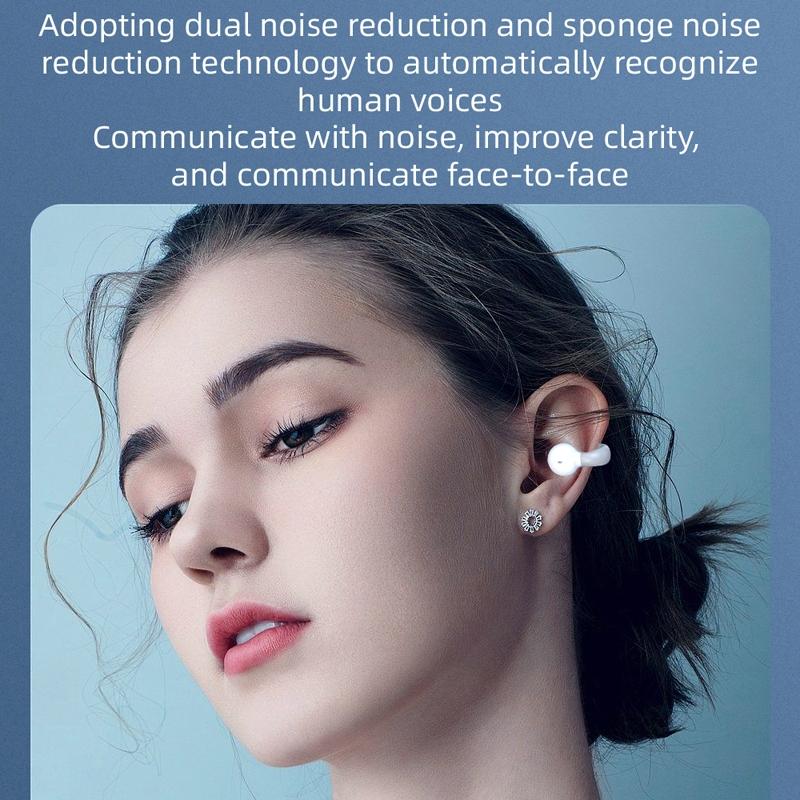 Bluetooth Wireless Earbuds with LED Digital Display & Charging Case – Blue