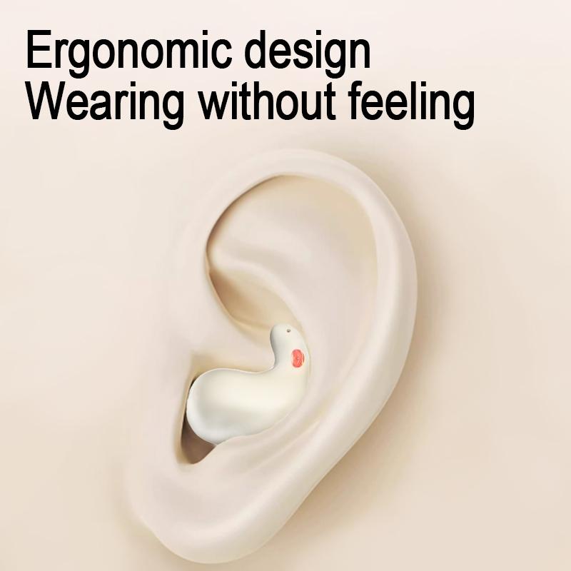 Coconut Ball Bluetooth Earphones with Charging Case – True Wireless In-Ear Headphones, Pink