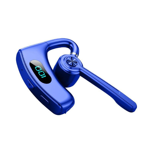 Bone Conduction Gaming Bluetooth Earphones – Noise Reduction, Open-Ear Design, Low Latency – Blue